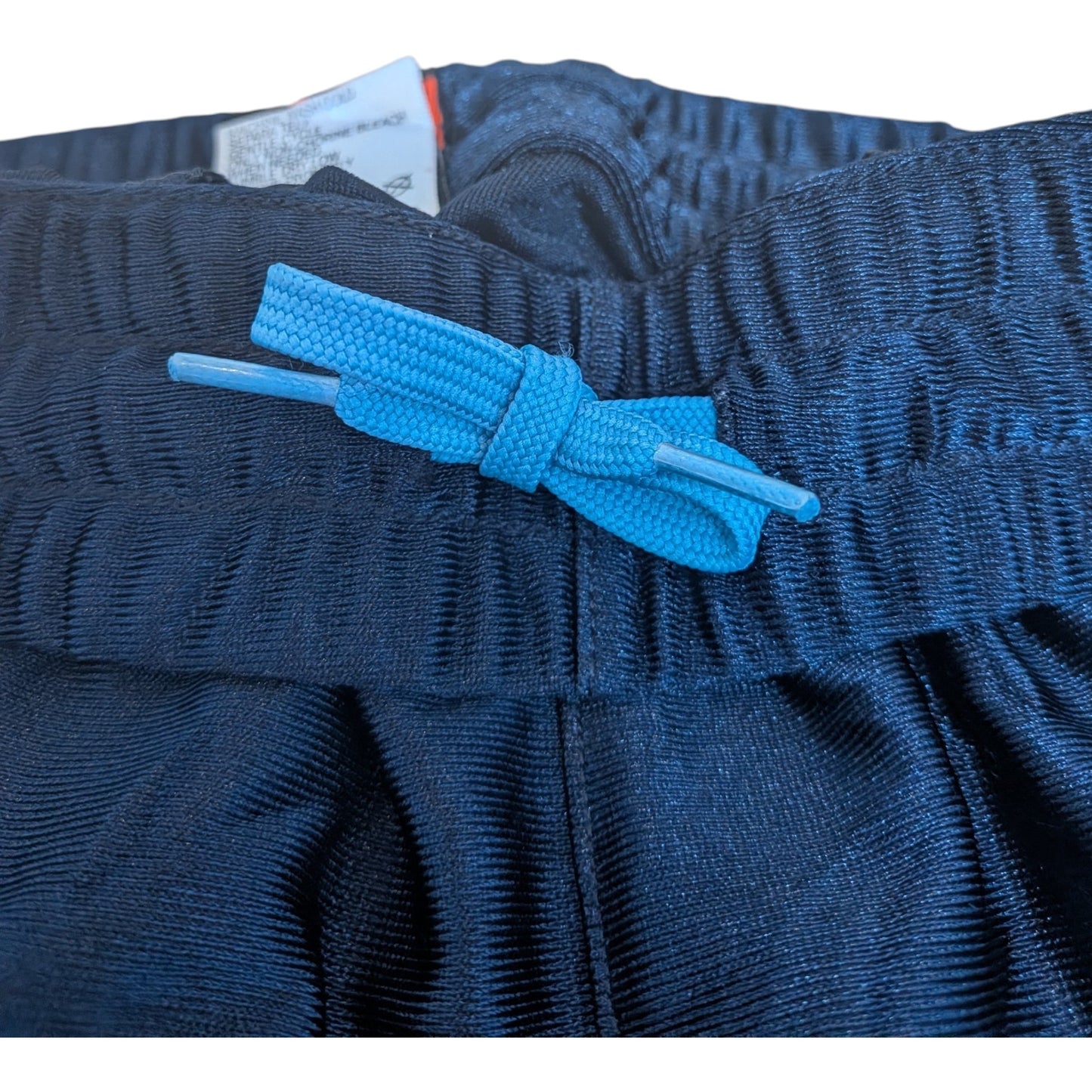 Adidas Basketball Shorts Navy Blau Hellblau Gr. L 14/16 Youth Vintage