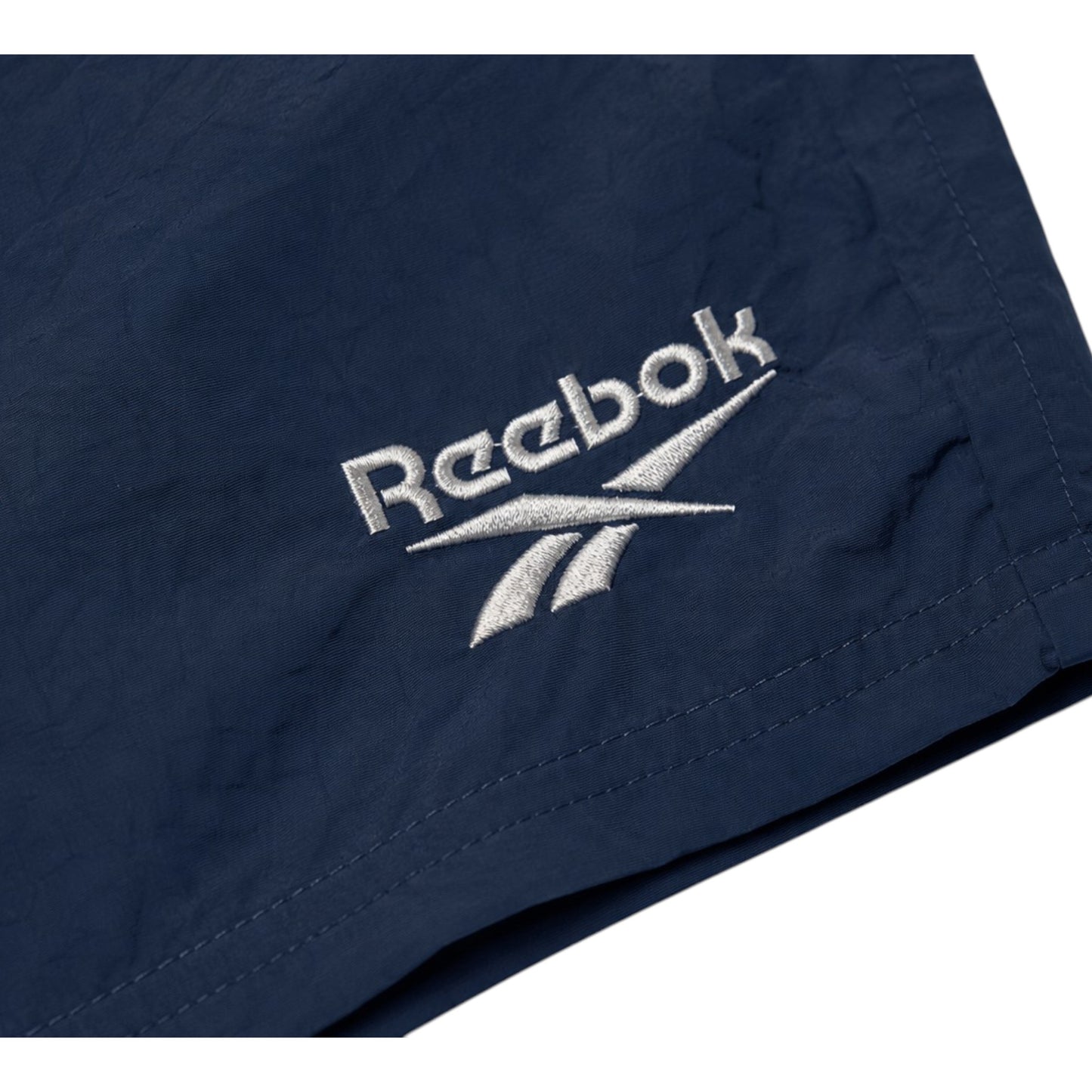 Vintage Reebok Badeshorts Swim Shorts Navy Blau mit Mesh-Futter Gr. L