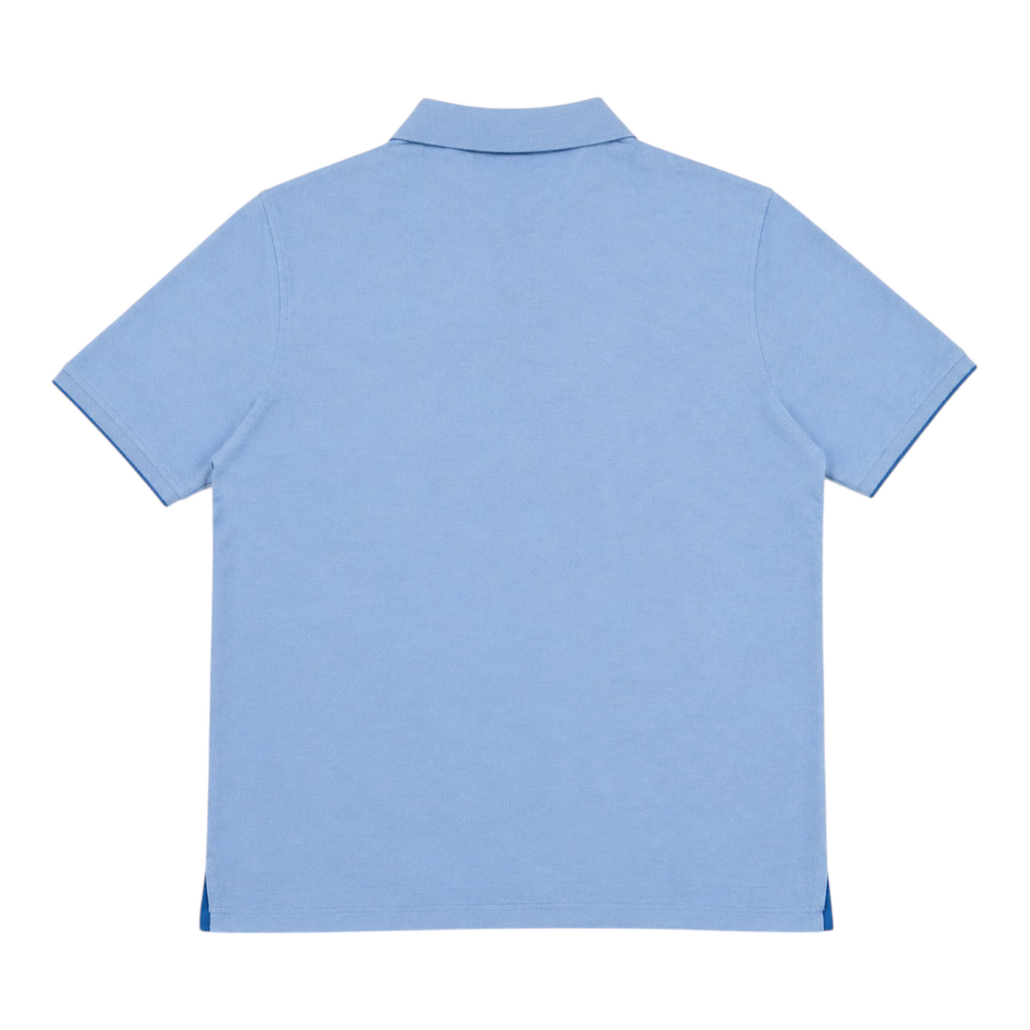 IZOD Advantage Polo Shirt Hellblau XL – Logo Stick, Kontrastknöpfe, Seitenschlitze