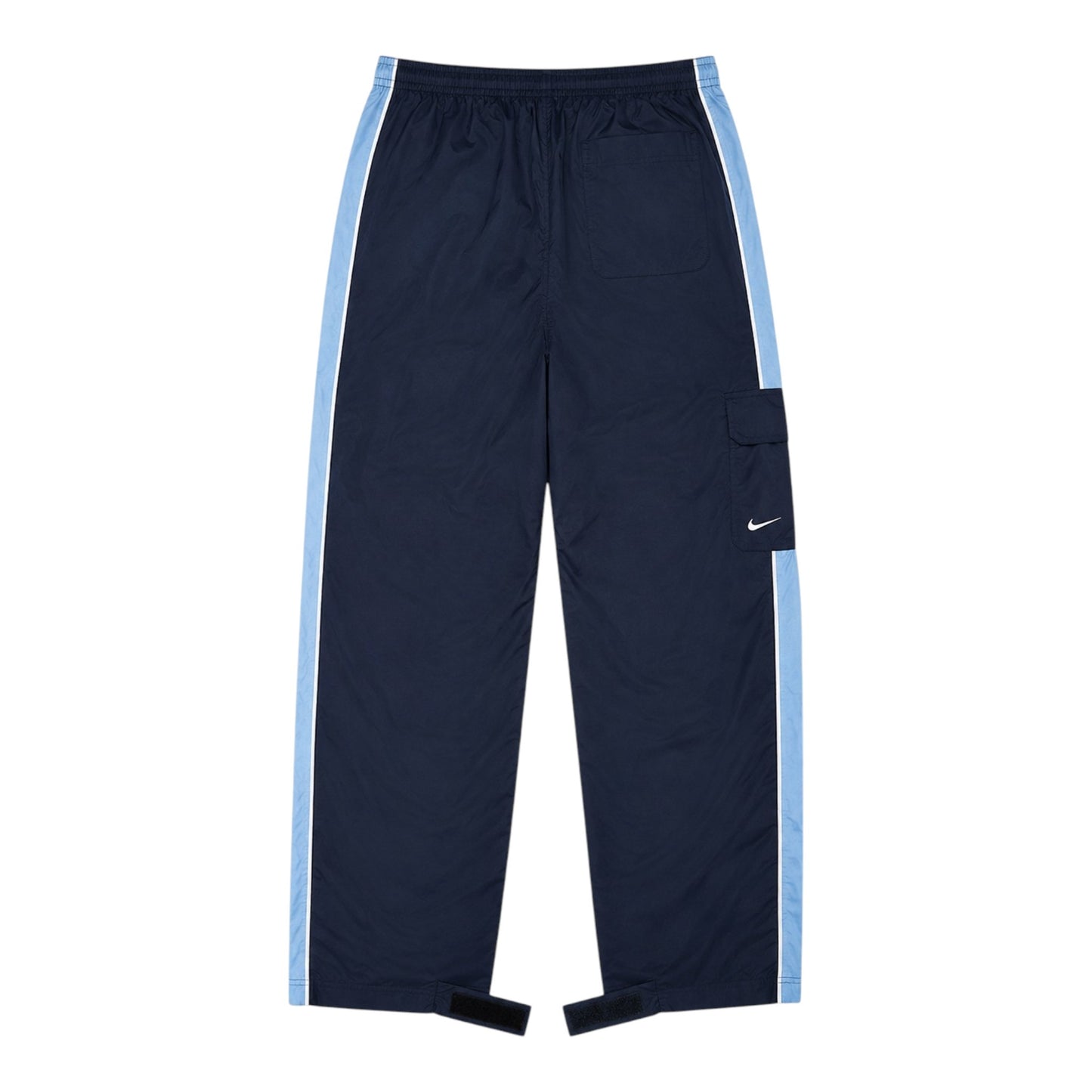 Vintage Nike Trackpants / Nylon Hose Navy Hellblau – Size L