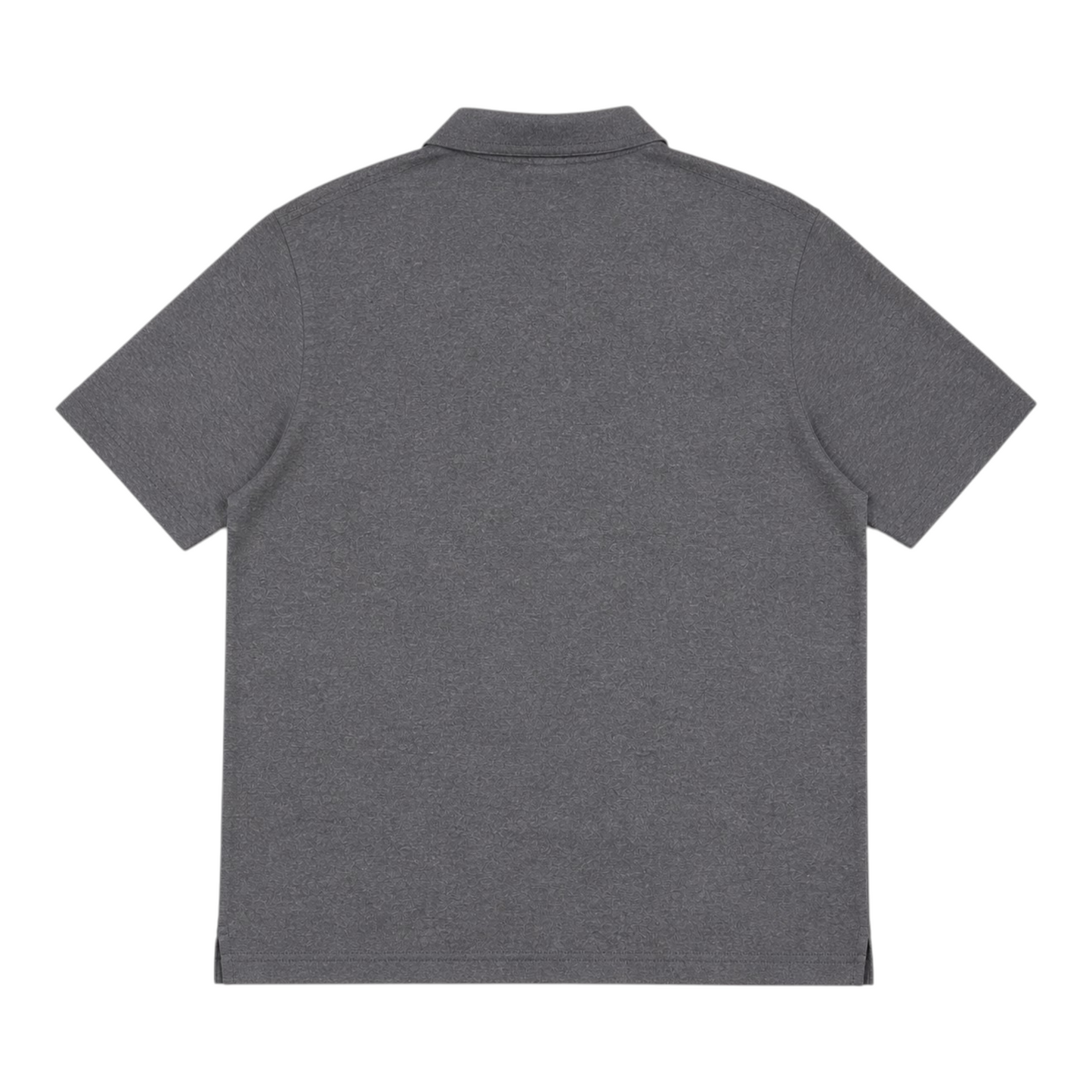 Nike Golf Polo Shirt Grau XL – Mollys Sticklogo, Strukturstoff, Signature Buttons