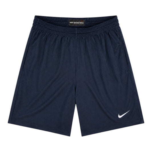 Nike Basketball Shorts Navy Blau Mesh Vintage Y2K Größe L