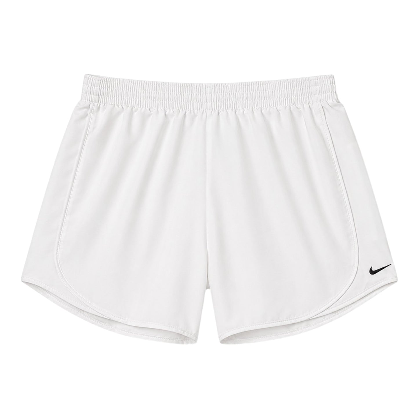 Nike Dri-FIT Running Shorts Weiß Damen Größe L