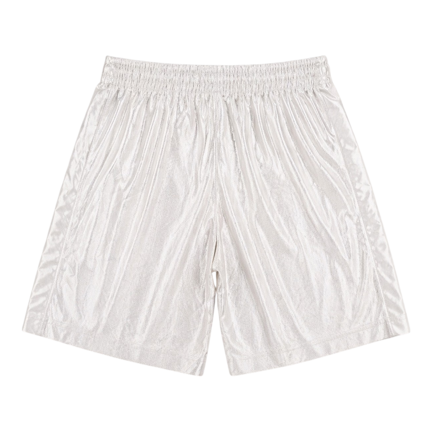 Vintage Nike Basketball Shorts Weiß – Mesh Y2K Shorts Größe M