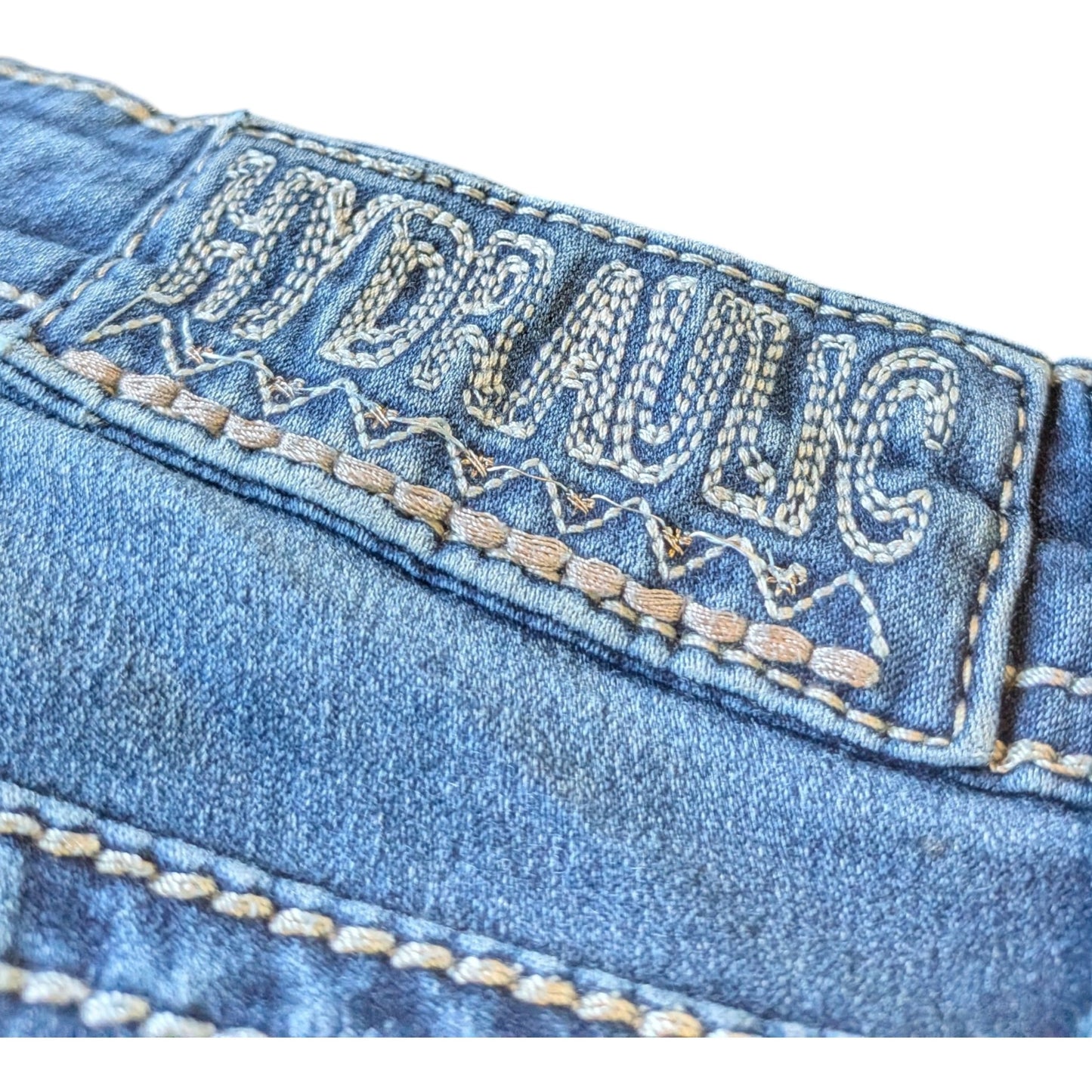 Hydraulic Lola Micro Boot Jeans W29 Blau Y2K Bootcut Stretch Used