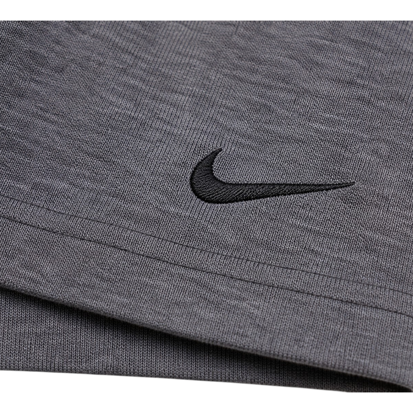 Nike Golf Polo Shirt Grau XL – Mollys Sticklogo, Strukturstoff, Signature Buttons