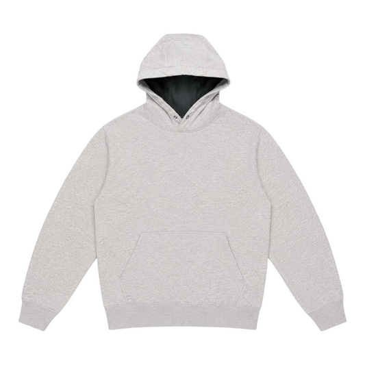 Vintage Champion Hoodie Grau Größe L – 50/50 Baumwolle Polyester – Ohne Kordeln