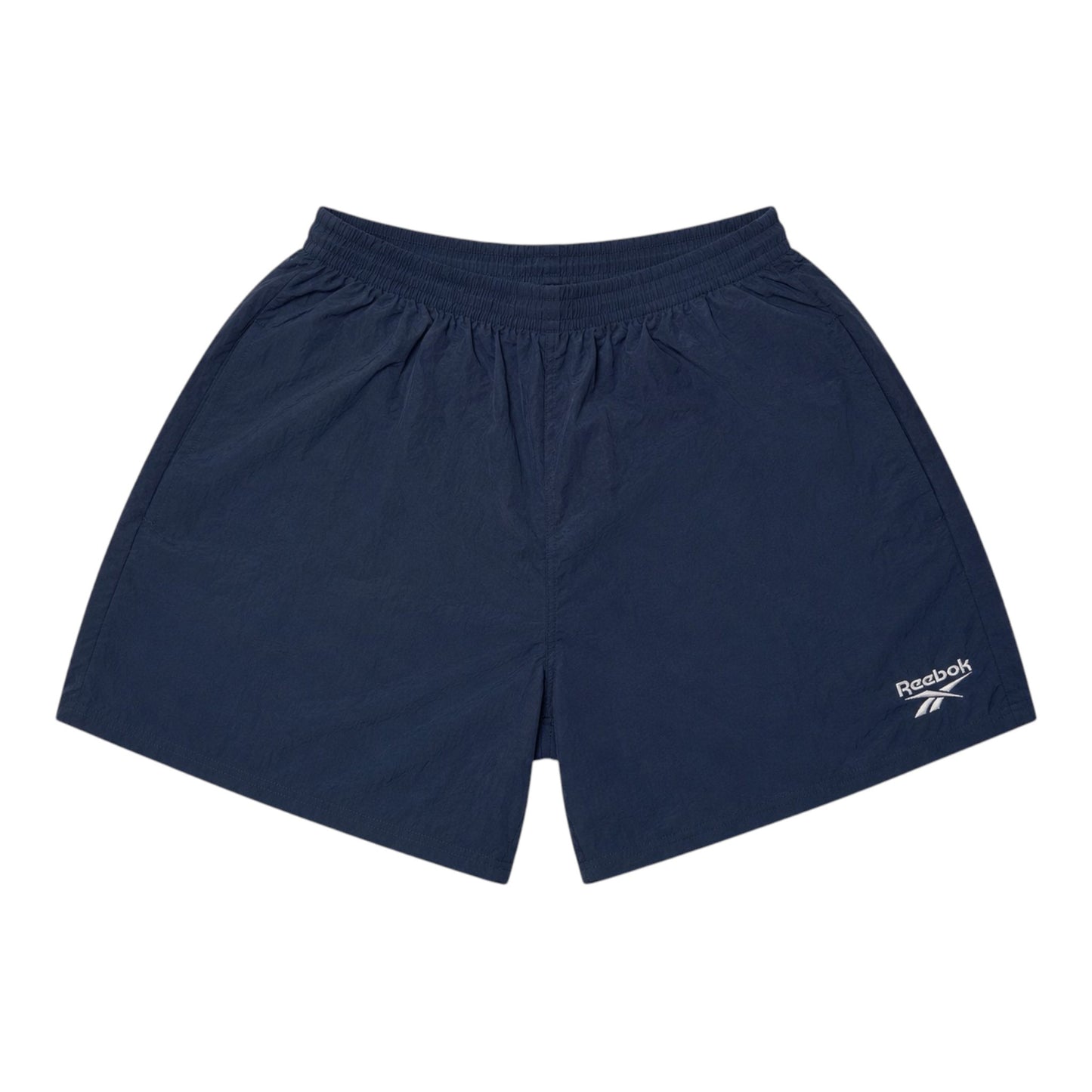 Vintage Reebok Badeshorts Swim Shorts Navy Blau mit Mesh-Futter Gr. L
