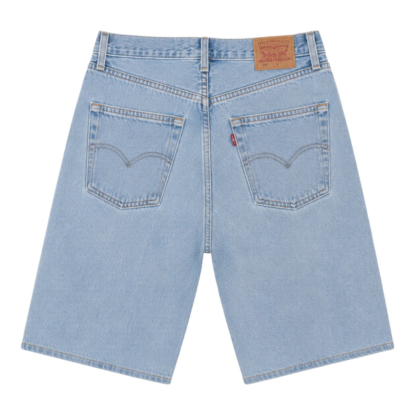 Vintage Levi’s 501 Jeans Shorts W30/DE38 Light Wash Button Fly Made in Hungary