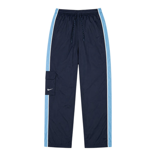 Vintage Nike Trackpants / Nylon Hose Navy Hellblau – Size L