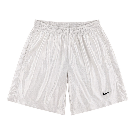 Vintage Nike Basketball Shorts Weiß – Mesh Y2K Shorts Größe M