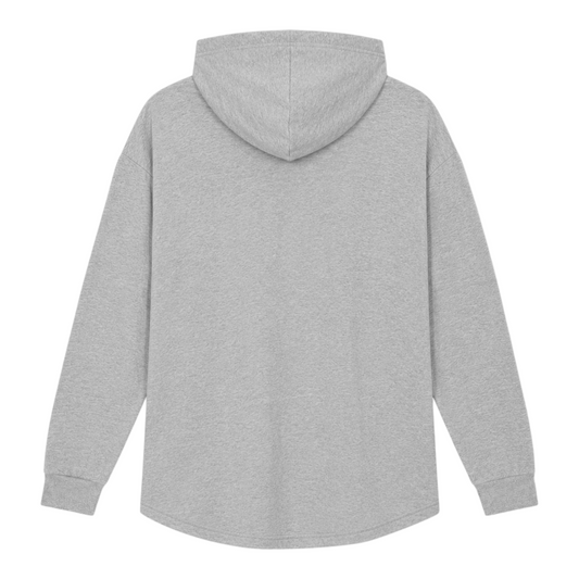Adidas Leichter Hoodie / Longsleeve in Grau – Größe L