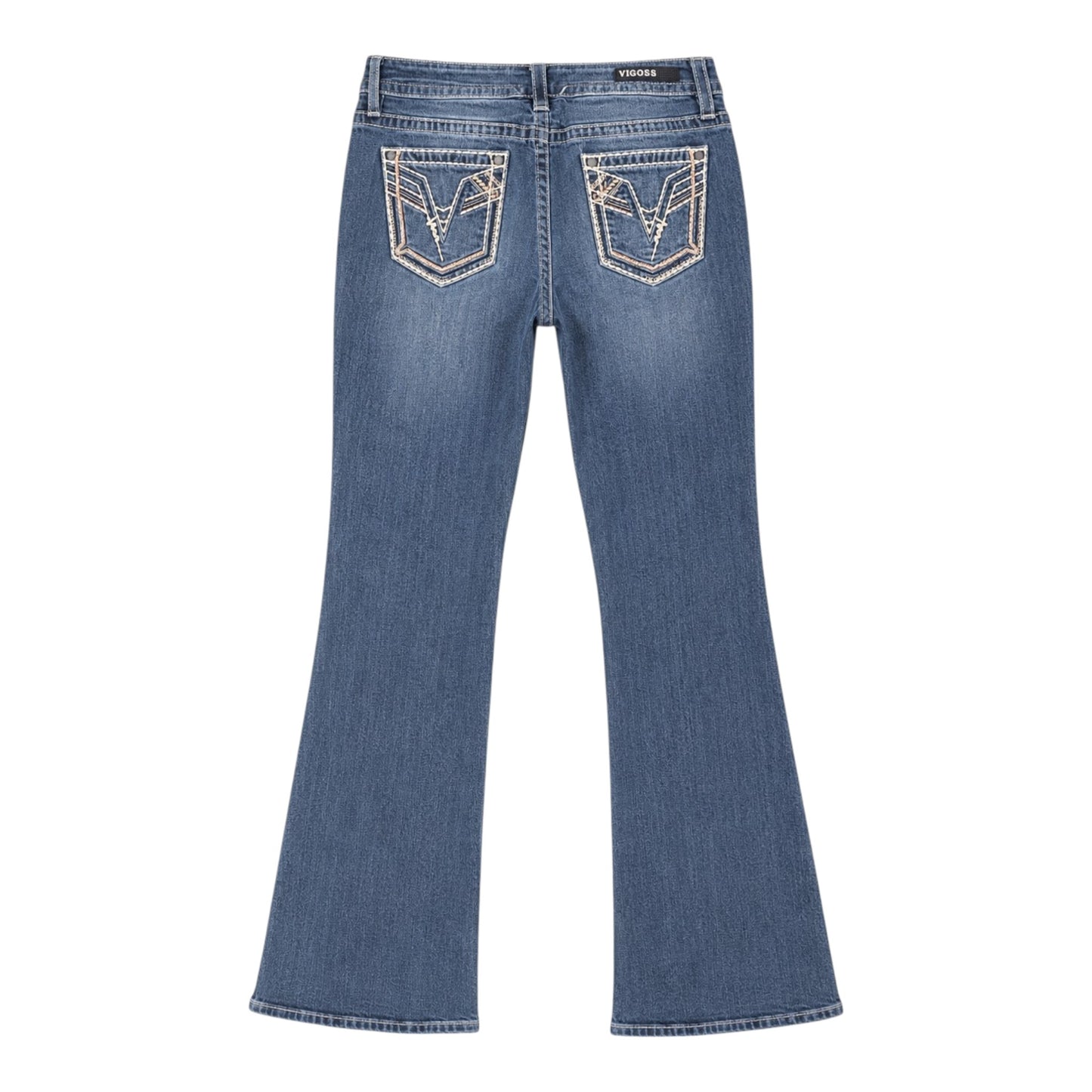 VIGOSS Heritage Fit Boot Cut Jeans W32 / DE 42 Blue Washed Y2K