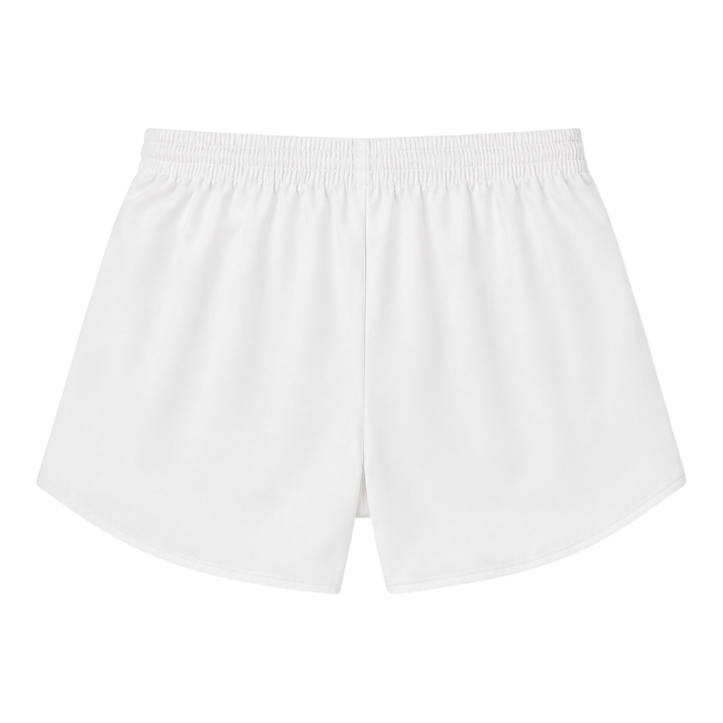 Nike Dri-FIT Running Shorts Weiß Damen Größe L
