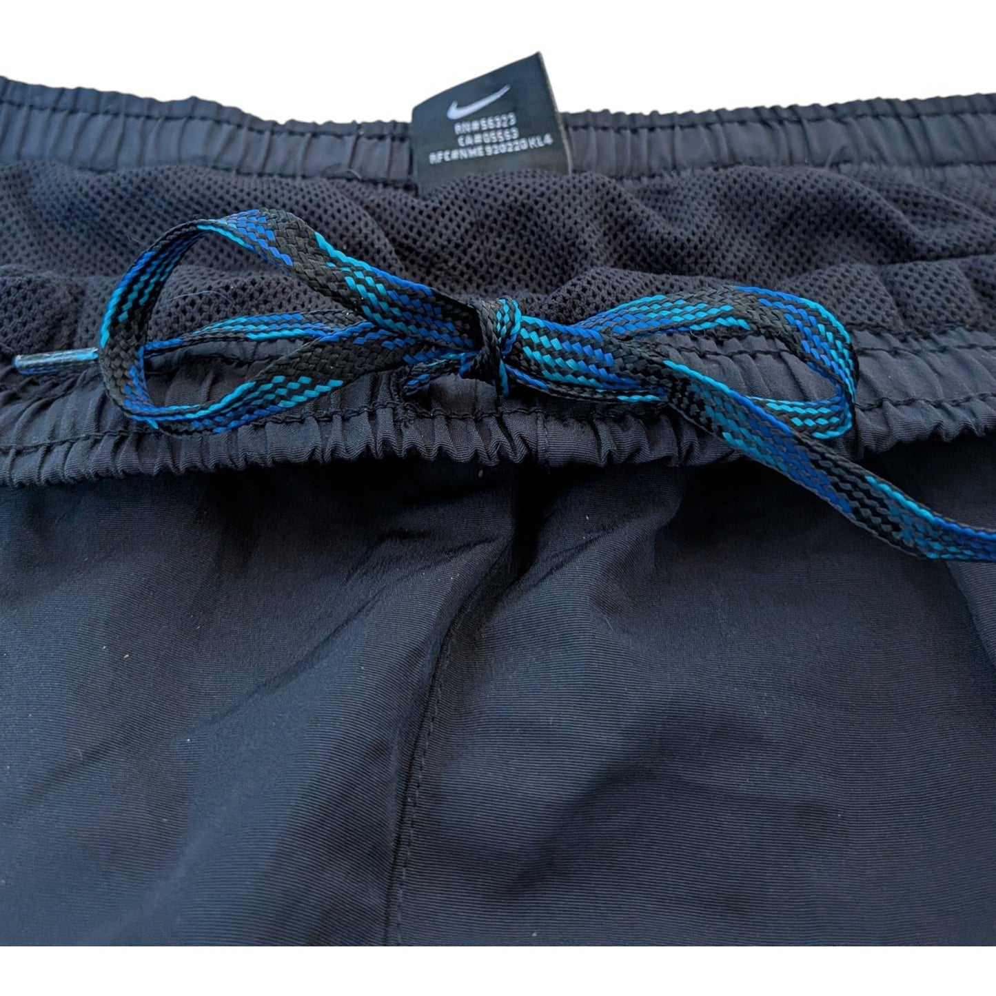 Vintage Nike Trackpants / Nylon Hose Navy Hellblau – Size L