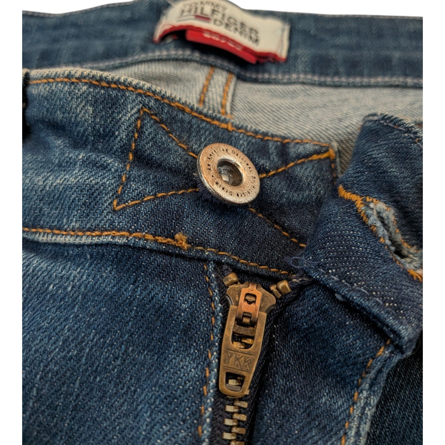Tommy Hilfiger Denim Jeans W30 L32 Blau Slim Fit YKK Reißverschluss