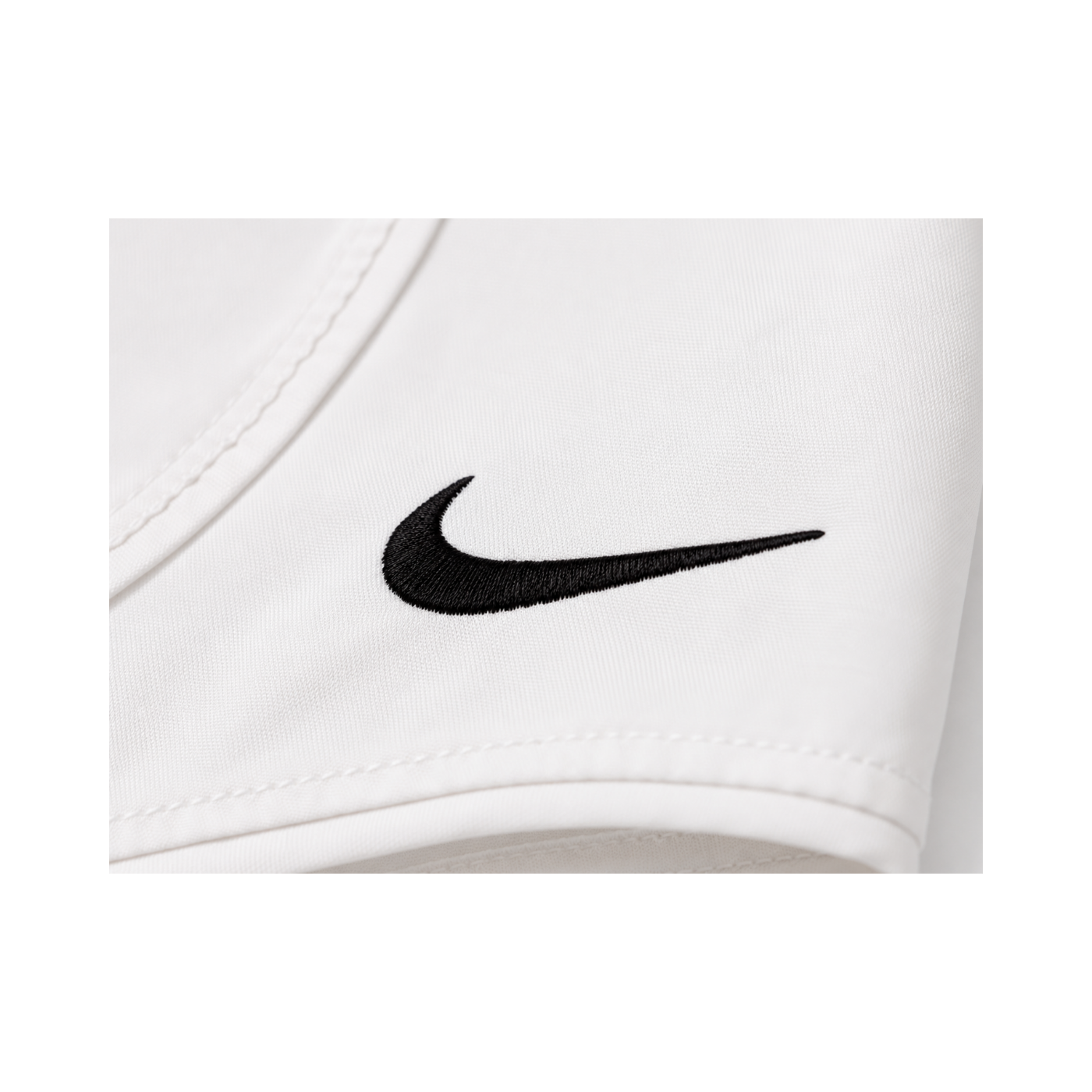 Nike Dri-FIT Running Shorts Weiß Damen Größe L